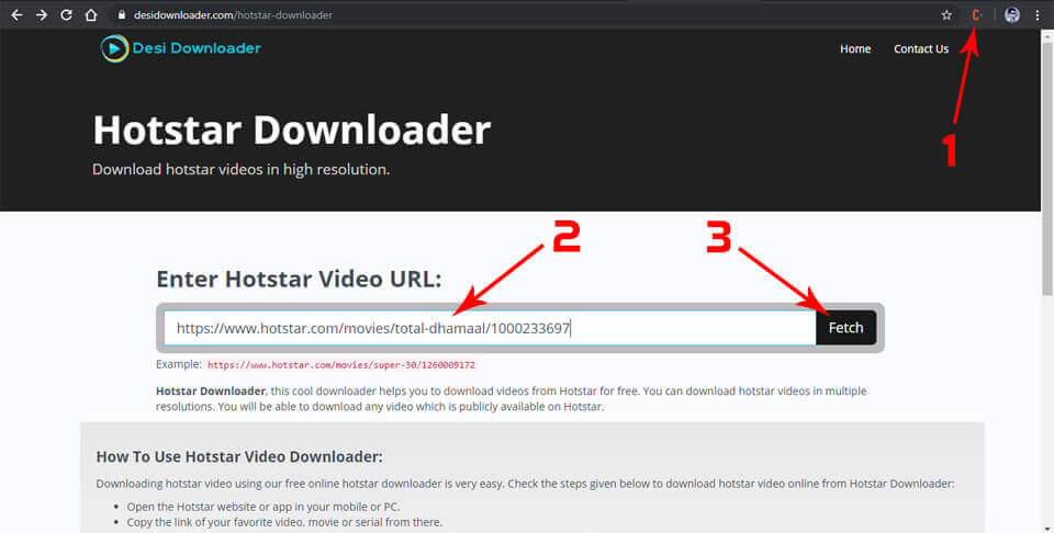 hotstar video downloader