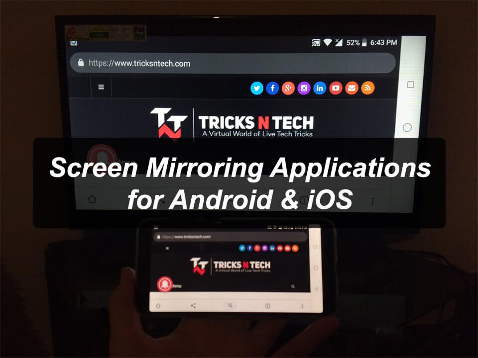 best android screen mirroring to pc